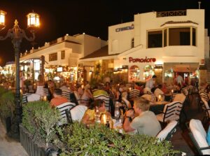 Het Pomodoro restaurant in Sharm el Sheikh