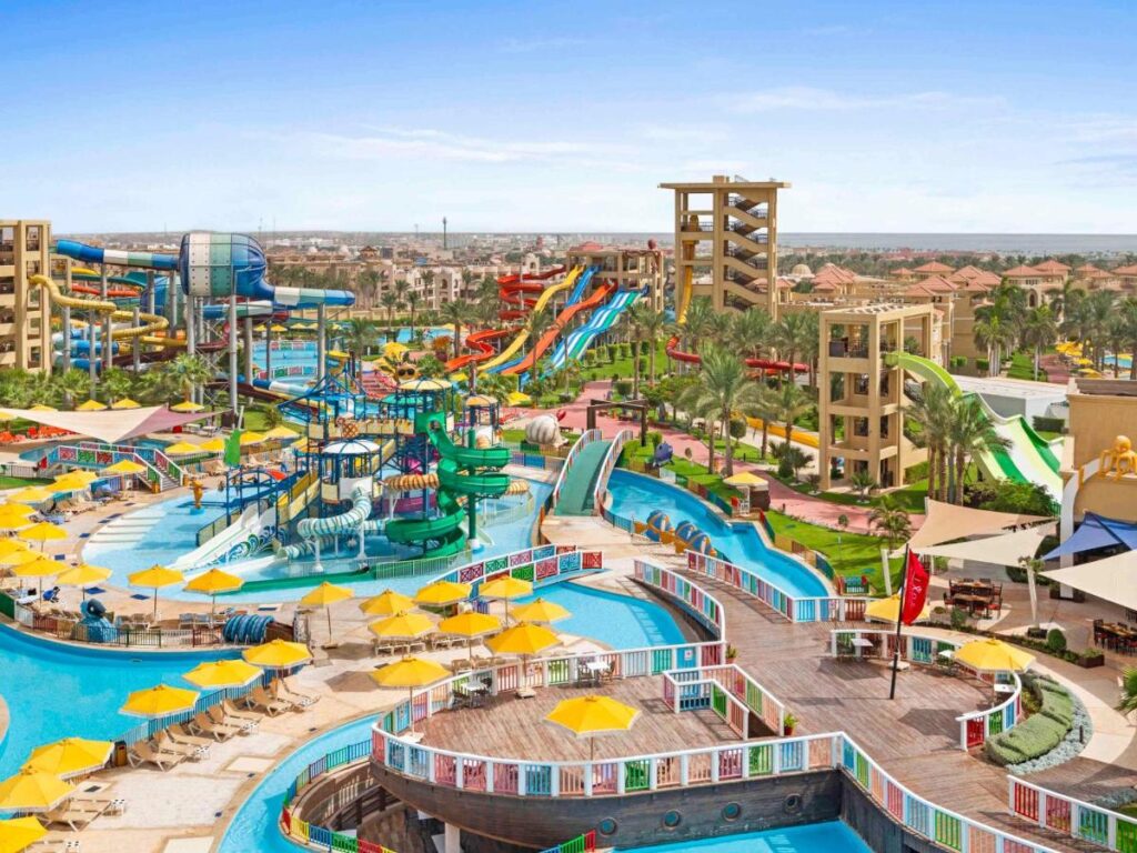 Het waterpark van rixos premium seagate in sharm el sheikh